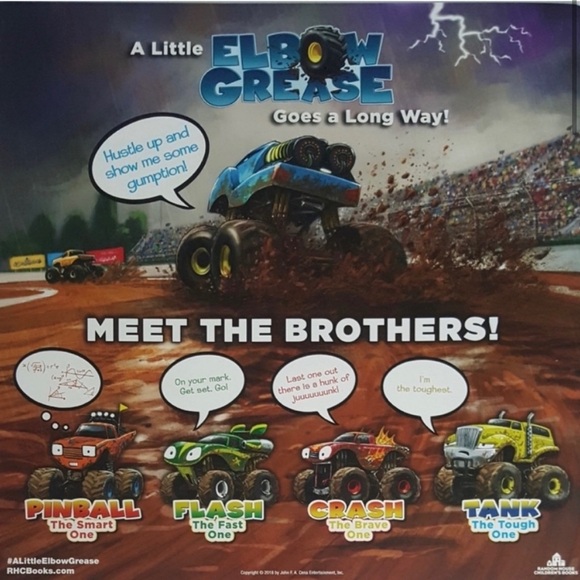 Elbow Grease Large Picture and Word Book by John Cena Children's Big Book NEW - Picture 2 of 5